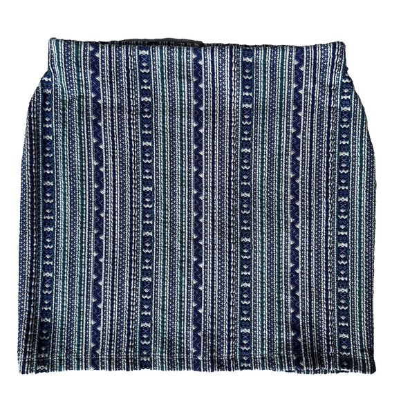 Zara‎ Trafaluc Sweater Striped Mini Skirt Size Medium Women's - Picture 1 of 4
